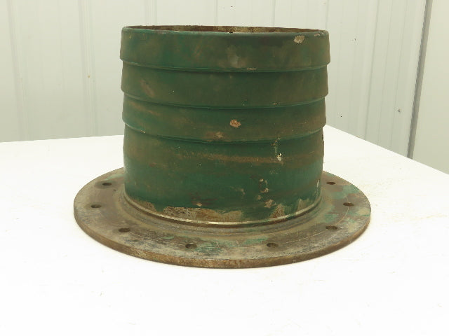 Steel Pipe Flanged Hose Barb Fitting Adapter 14" Hose ID 12-Bolt Flange