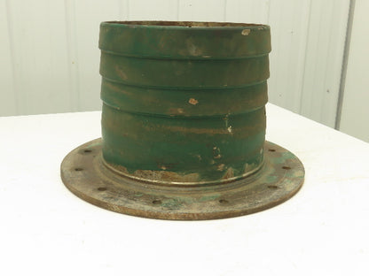 Steel Pipe Flanged Hose Barb Fitting Adapter 14" Hose ID 12-Bolt Flange