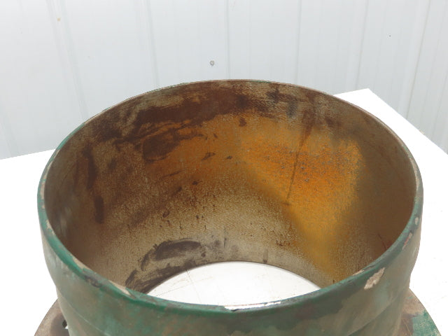 Steel Pipe Flanged Hose Barb Fitting Adapter 14" Hose ID 12-Bolt Flange