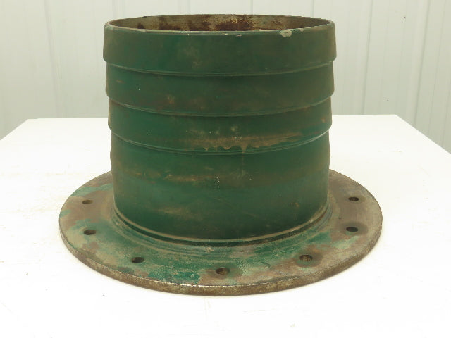 Steel Pipe Flanged Hose Barb Fitting Adapter 14" Hose ID 12-Bolt Flange