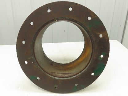 Steel Pipe Flanged Hose Barb Fitting Adapter 14" Hose ID 12-Bolt Flange