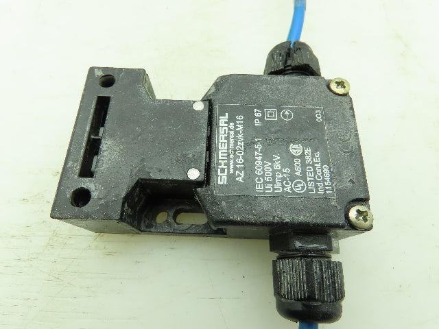 Schmersal AZ 16-02ZVK-M16 Safety Interlock Switch Lot of 2