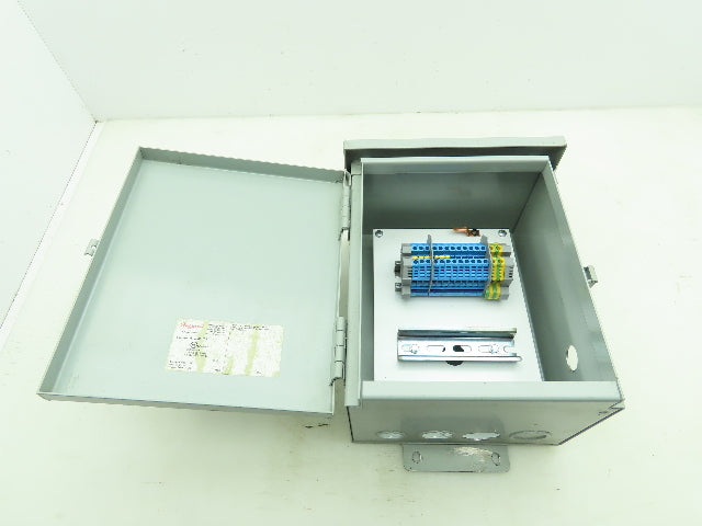 Hoffman A10R86HCR Electrical Enclosure Rainproof Metal Junction JIC 10x8x6" 3R