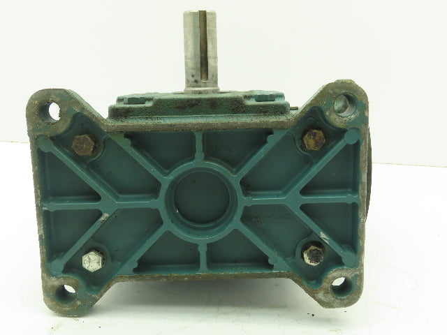 Dodge Tigear Q262B040M140K1 Worm Gearbox Reducer 40:1 Ratio 1Hp 44 RPM LH 140TC