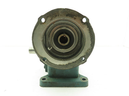 Dodge Tigear Q262B040M140K1 Worm Gearbox Reducer 40:1 Ratio 1Hp 44 RPM LH 140TC