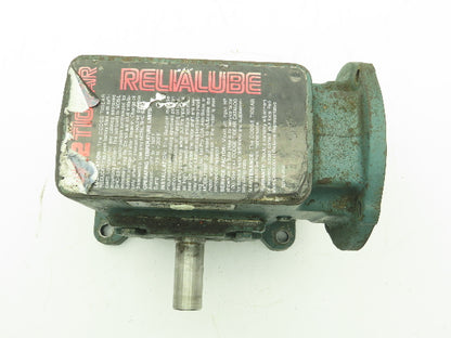 Dodge Tigear Q262B040M140K1 Worm Gearbox Reducer 40:1 Ratio 1Hp 44 RPM LH 140TC