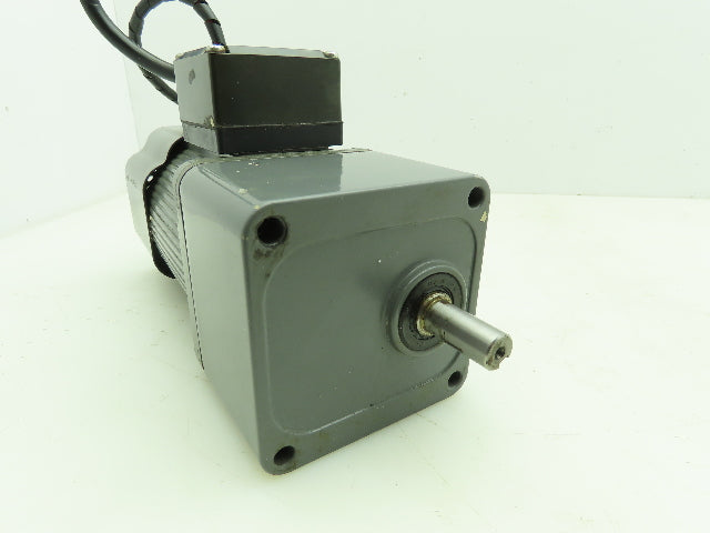 Mitsubishi GM-J2BT Geared Servo Brake Motor 1:20, 40W 4P 220V 3PH Parallel Shaft