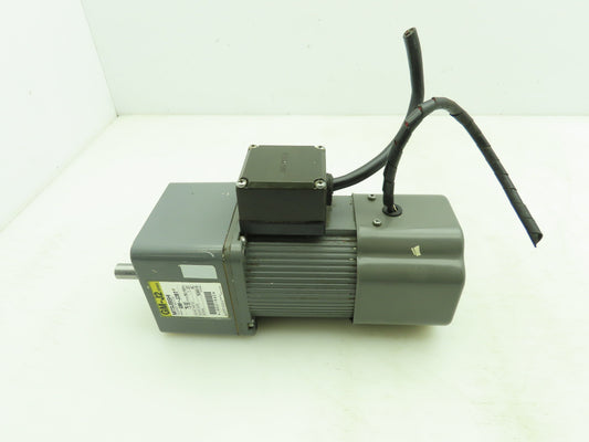Mitsubishi GM-J2BT Geared Servo Brake Motor 1:20, 40W 4P 220V 3PH Parallel Shaft