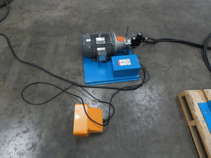 Max LPT-035-96XXH 3500LBS Hydraulic Lift Table Double Scissor 8' Travel 111" Max