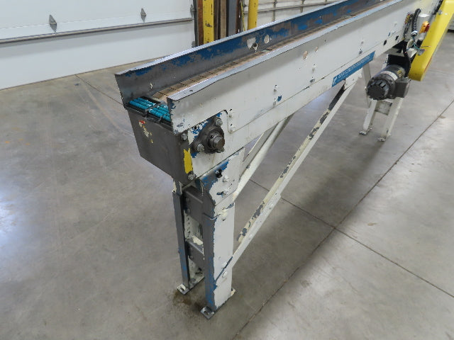 New London 7.5"x 7' 8" Plastic Chain Incline Conveyor .75Hp 460V 3PH End Drive