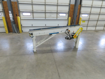 New London 7.5"x 7' 8" Plastic Chain Incline Conveyor .75Hp 460V 3PH End Drive