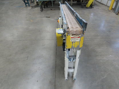 New London 7.5"x 7' 8" Plastic Chain Incline Conveyor .75Hp 460V 3PH End Drive