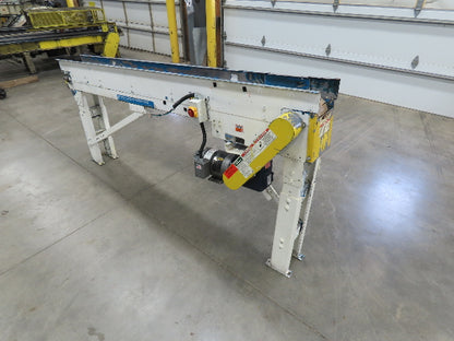 New London 7.5"x 7' 8" Plastic Chain Incline Conveyor .75Hp 460V 3PH End Drive