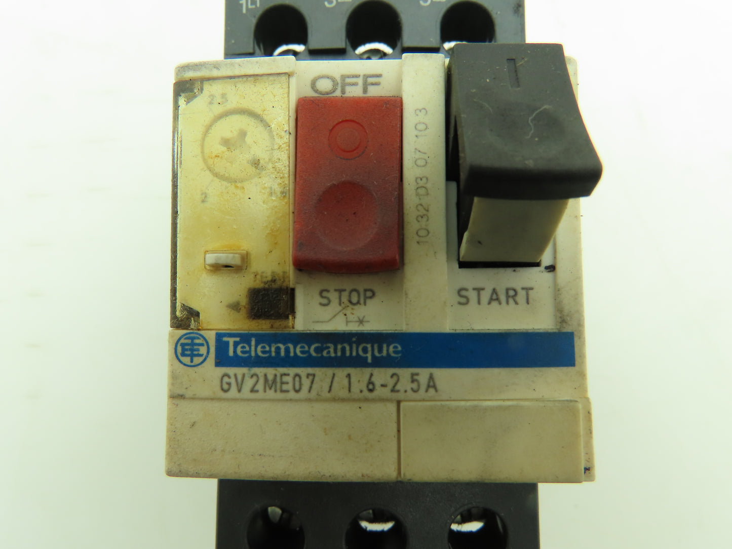 Telemecanique GV2ME07/1.6-2.5A Manual Motor Starter 1.6-2.5A 3Ph 480V Lot of 5