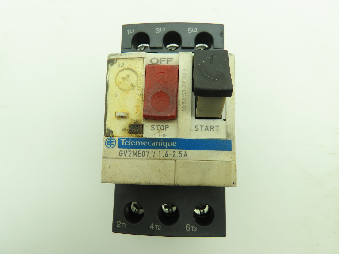 Telemecanique GV2ME07/1.6-2.5A Manual Motor Starter 1.6-2.5A 3Ph 480V Lot of 5