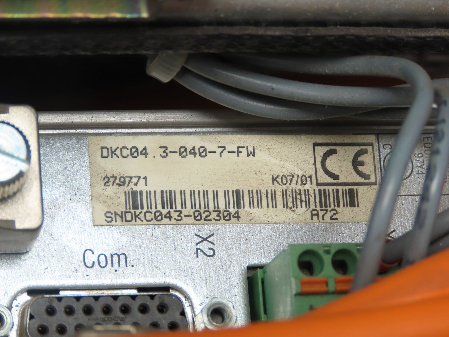 Rexroth Indramat DKC04.3-040-7-FW Servo Drive Amplifier 40A Eco Drive Enclosure