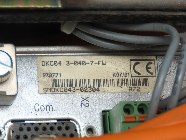 Rexroth Indramat DKC04.3-040-7-FW Servo Drive Amplifier 40A Eco Drive Enclosure