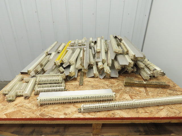 AB 1492-F DIN Rail Mount Terminal Block 300V 22-14 Awg Wholesale Lot of 2700