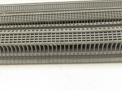 Morsettitalia EURO 2.5 Terminal Block Din Rail 600V 20A Gray Lot of 350