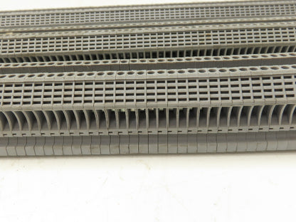 Morsettitalia EURO 2.5 Terminal Block Din Rail 600V 20A Gray Lot of 350