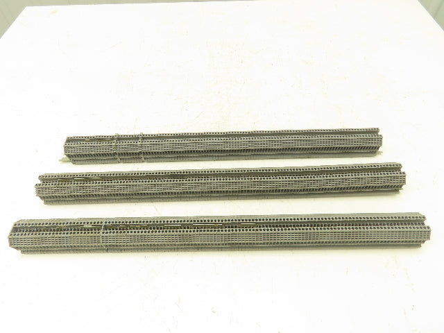 Morsettitalia EURO 2.5 Terminal Block Din Rail 600V 20A Gray Lot of 350