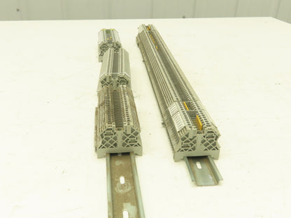 Allen Bradley 1492-J3 Terminal Block 25A 600V AC/DC Gray 2.5mm Lot of 160