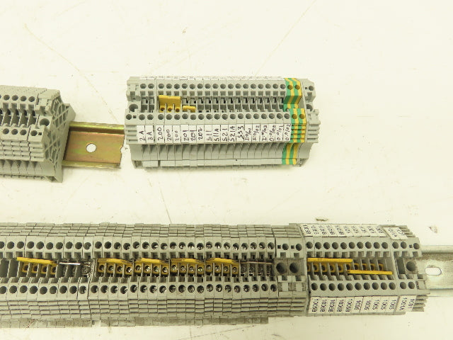 Allen Bradley 1492-J3 Terminal Block 25A 600V AC/DC Gray 2.5mm Lot of 160