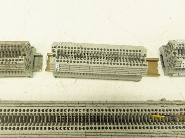 Allen Bradley 1492-J3 Terminal Block 25A 600V AC/DC Gray 2.5mm Lot of 160