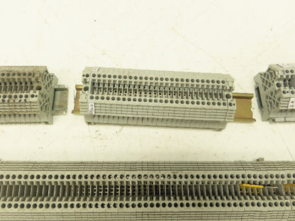 Allen Bradley 1492-J3 Terminal Block 25A 600V AC/DC Gray 2.5mm Lot of 160
