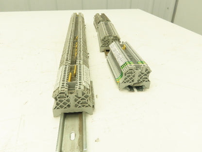 Allen Bradley 1492-J3 Terminal Block 25A 600V AC/DC Gray 2.5mm Lot of 160