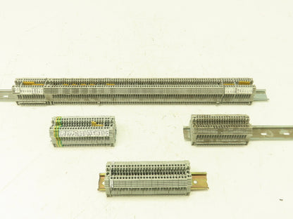 Allen Bradley 1492-J3 Terminal Block 25A 600V AC/DC Gray 2.5mm Lot of 160