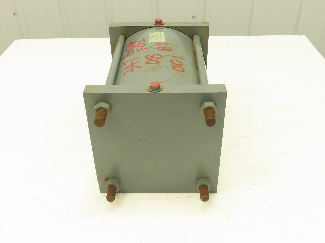 Miller Fluid Power LA53H4N Pneumatic Air Cylinder 8" Bore 8-5/8" Stroke 150 PSI
