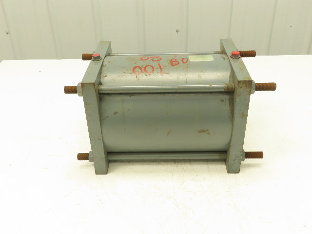 Miller Fluid Power LA53H4N Pneumatic Air Cylinder 8" Bore 8-5/8" Stroke 150 PSI