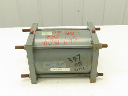 Miller Fluid Power LA53H4N Pneumatic Air Cylinder 8" Bore 8-5/8" Stroke 150 PSI