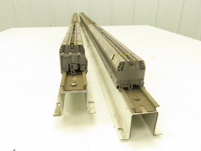 Entrelec M4/6_5116 UK4-T Terminal Block 600V Disconnect Blocks Mixed Lot of 400