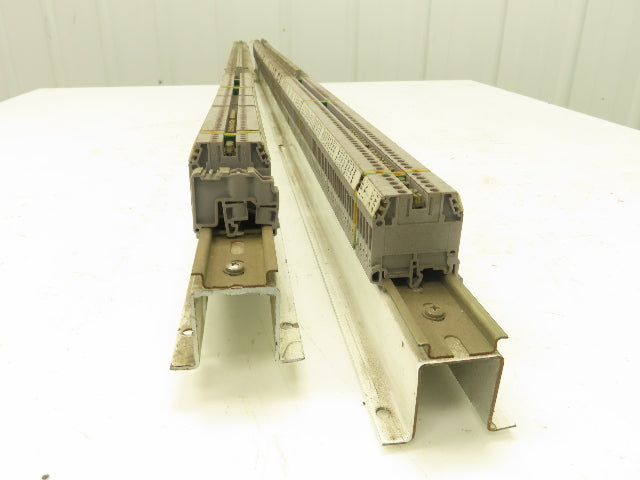 Entrelec M4/6_5116 UK4-T Terminal Block 600V Disconnect Blocks Mixed Lot of 400