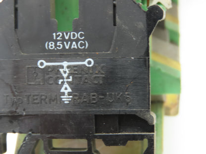 Phoenix TERMITRAB-UK54 Contact Block Terminal Block 12VDC Diode Lot of 147
