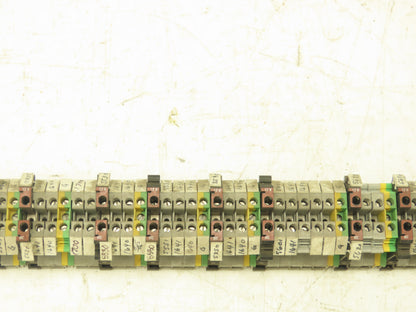 Phoenix TERMITRAB-UK54 Contact Block Terminal Block 12VDC Diode Lot of 147