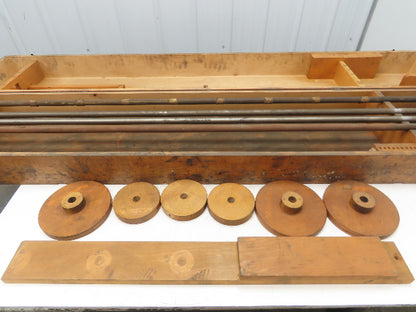 Mechanical Single Rod Tubular Inside Diameter Micrometer Vintage Dial Caliper