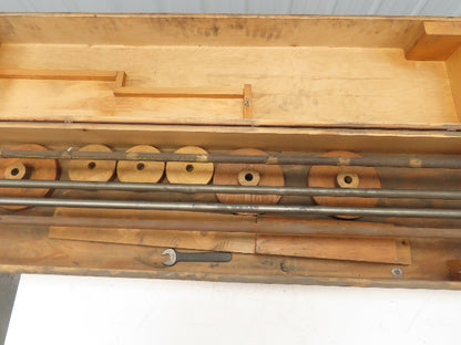 Mechanical Single Rod Tubular Inside Diameter Micrometer Vintage Dial Caliper