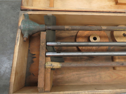 Mechanical Single Rod Tubular Inside Diameter Micrometer Vintage Dial Caliper