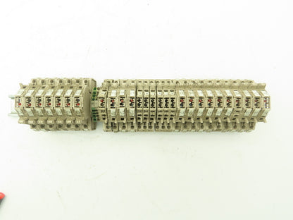 Weidmuller ZSI 2.5 Din Rail Mount Fuse Terminal Block 250V Lot of 27