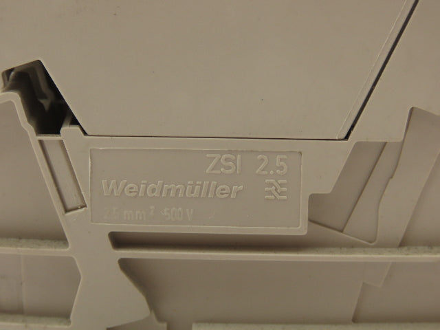 Weidmuller ZSI 2.5 Din Rail Mount Fuse Terminal Block 250V Lot of 27