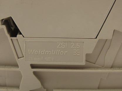 Weidmuller ZSI 2.5 Din Rail Mount Fuse Terminal Block 250V Lot of 27