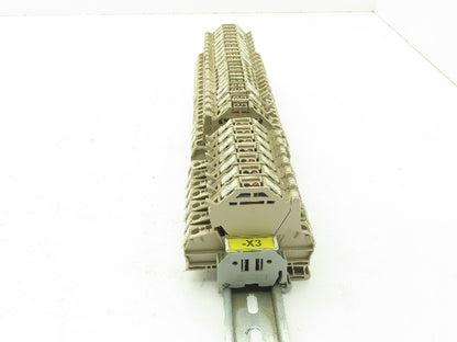 Weidmuller ZSI 2.5 Din Rail Mount Fuse Terminal Block 250V Lot of 27