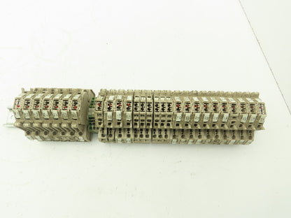Weidmuller ZSI 2.5 Din Rail Mount Fuse Terminal Block 250V Lot of 27