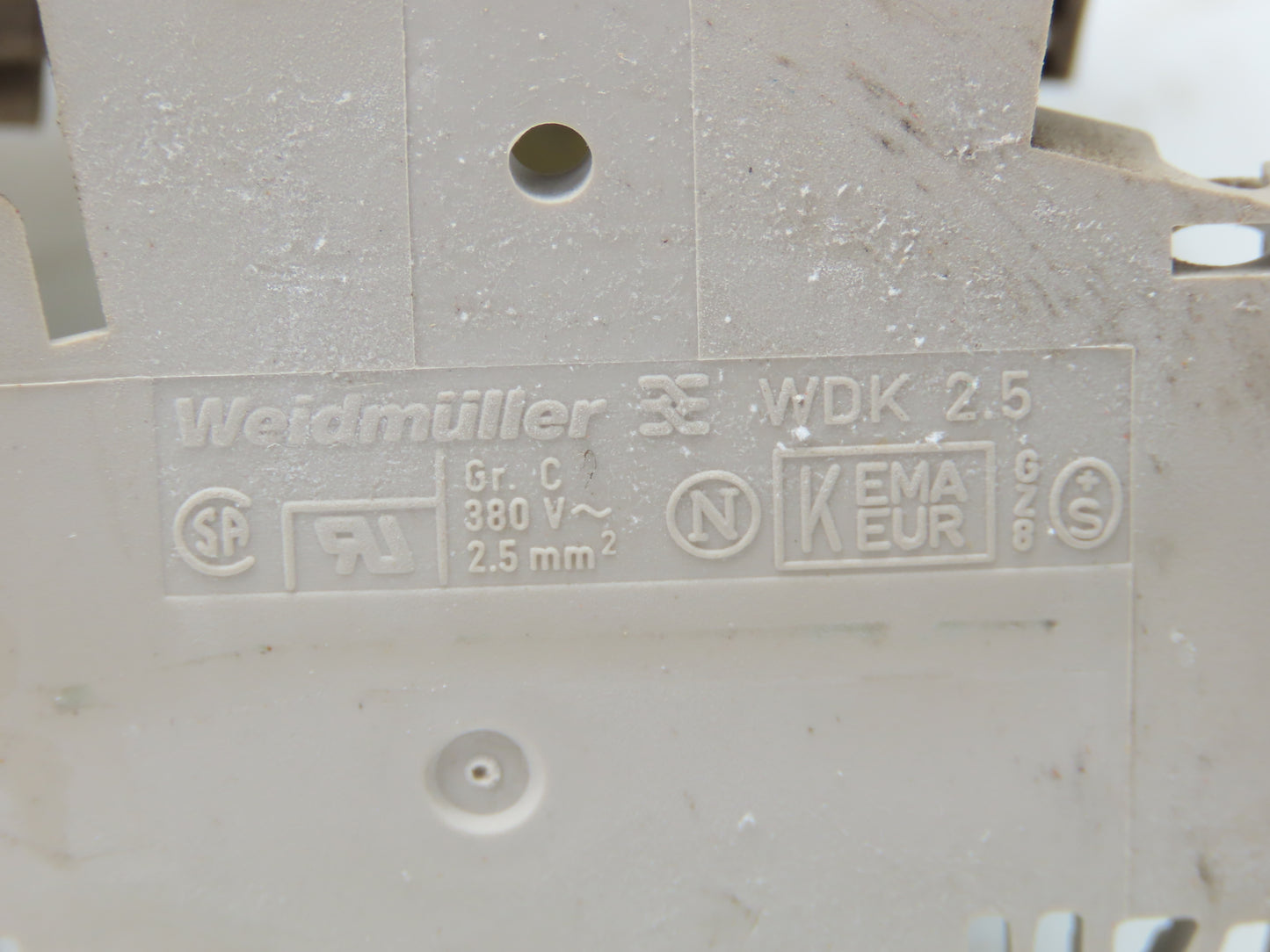 Weidmuller WDK 2.5 Terminal Block Double Deck Lot of 100