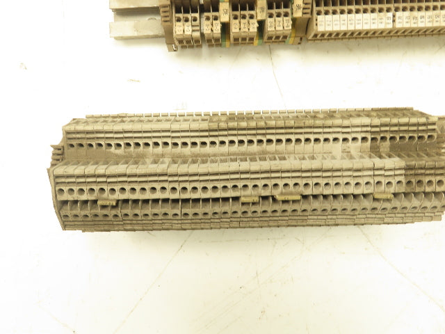 Weidmuller WDK 2.5 Terminal Block Double Deck Lot of 100
