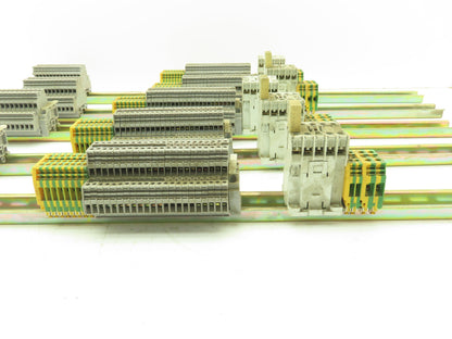 Entrelec M/6D Terminal Block Double Deck Mixed Lot of 184