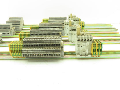 Entrelec M/6D Terminal Block Double Deck Mixed Lot of 184